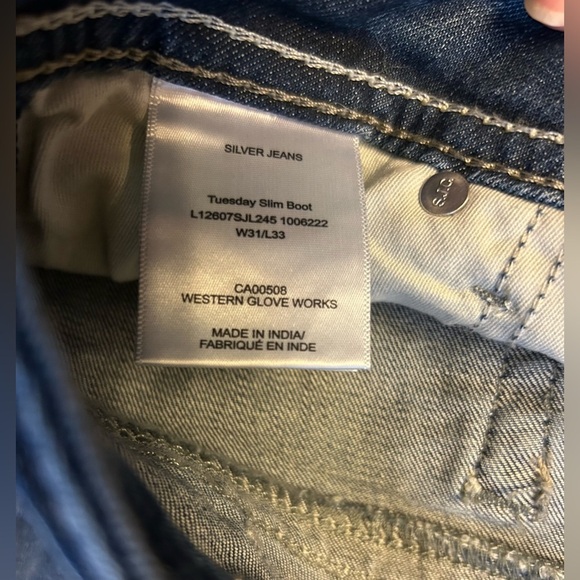 Women's Silvers Blue Jeans - Picture 4 of 8